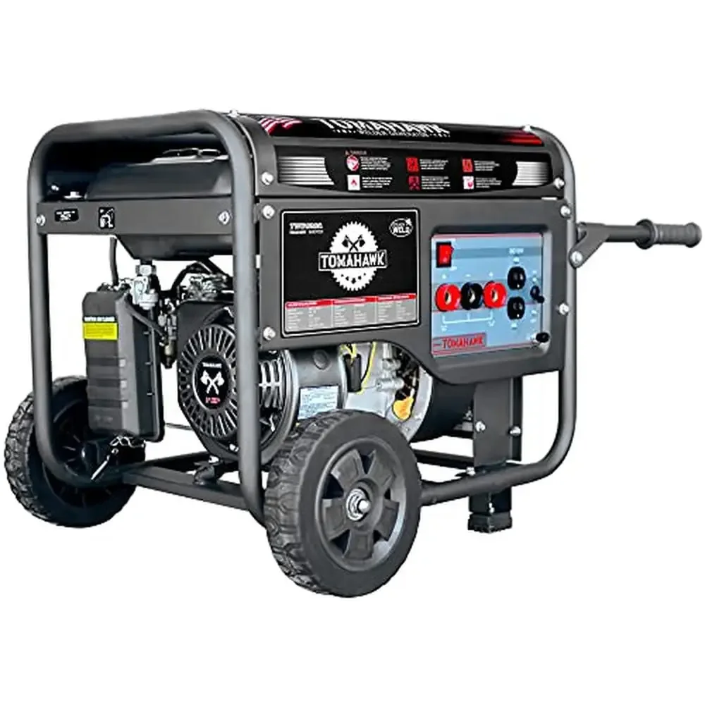 Portable Welding Generator 120A Stick Welder Gasoline Engine 2200W Inverter Power Supply