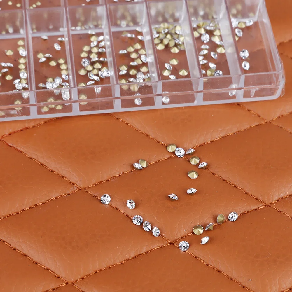 2000pcs Watch Jewellery Accessories Rhinestone Watch Parts Color Diamond Watch Screws Stones Diamond Watchmakers Repair Tool