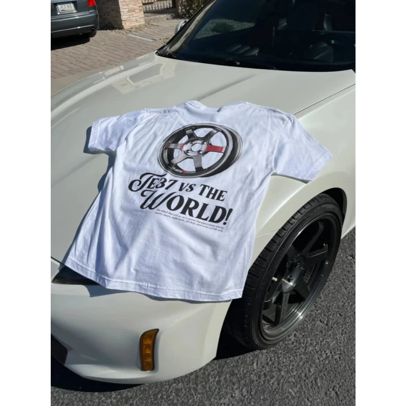 

2025 TE37 Summer Men's T-shirt Graphic T-shirt Top Men's Clothing Cotton Men's T-shirt New Shirt and T-shirt Y2K Oversize