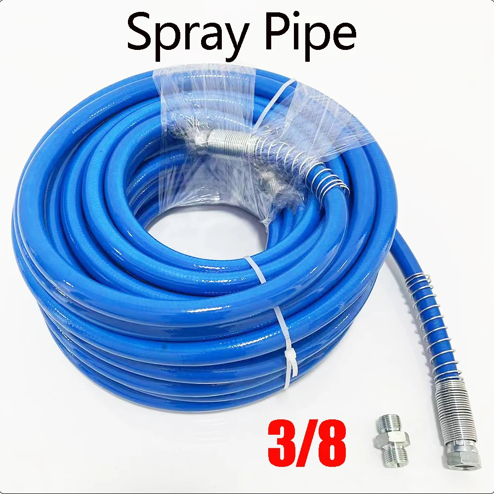 

3/8" 5800PSI Airless High Pressure Fiber-Nylon Tube Paint Machine Accessories Explosion-proof Sprayer Hose Spray Paint Hose