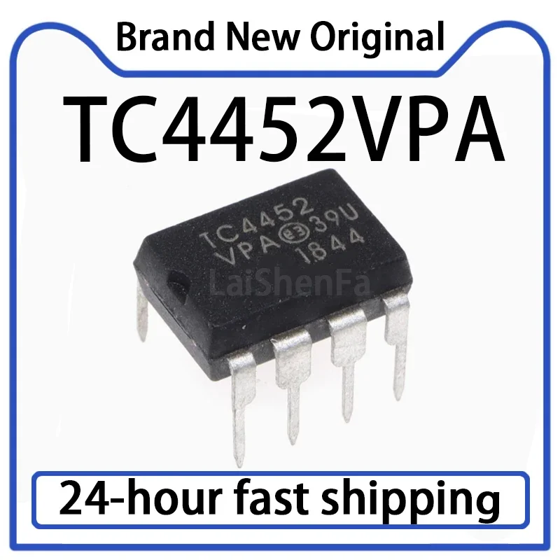 10PCS TC4452VPA TC4452 Package PDIP-8 High Speed Driver Chip Stock