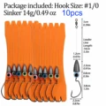 10pcs 14g sinker