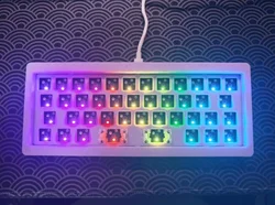 MiFuny 40% Wired Mini Keyboard Kit 42 Keys 3D Printing QMK/VAIL Customized RGB Hot Swap Ergonomic Gaming Keyboard PC Gamer