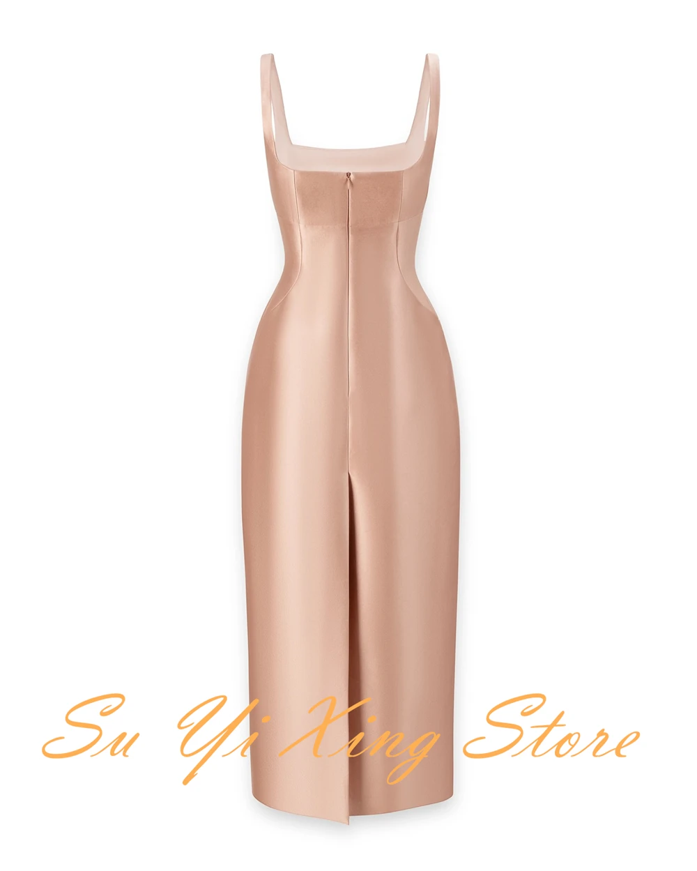 تخصيص مزاجه غمد الظهر الشق مساء اللباس رائعة الزهور الرسن حزب اللباس الأزياء السباغيتي الأشرطة Pr #6