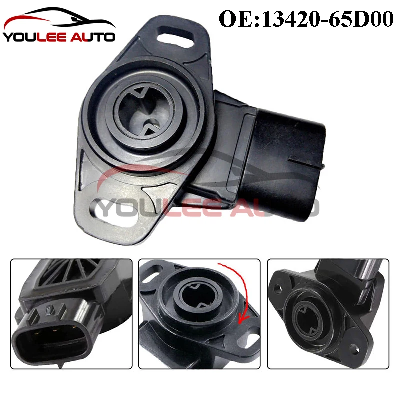 New 13420-65D00 1342065D00 13420-65D01 1342065D01 Throttle Position Sensor For Chevrolet Tracker Suzuki Vetara XL7 Car Parts