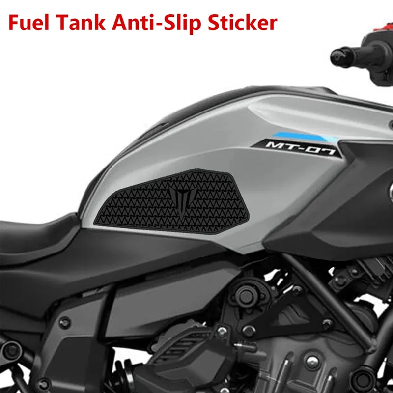 

Excellent-For Yamaha MT07 2025 Motorcycle Tank Protector Sticker Decal Knee Grip For Yamaha MT-07