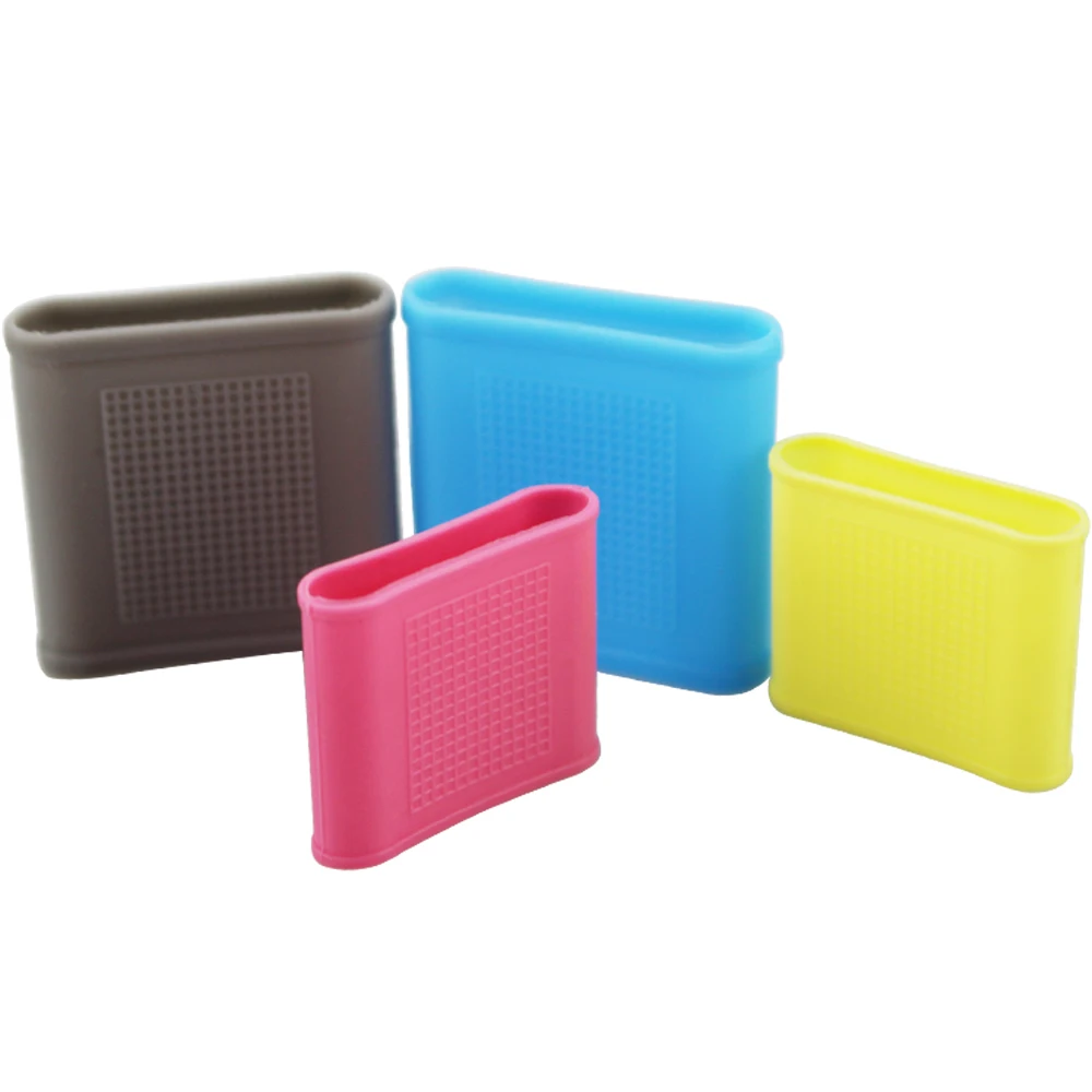 Blau Grau Rosa Silikon Anti-Rutsch Sicherheit Handschutz Golf Finger Schutzhülle Schutz Griff Golf Finger Hülse