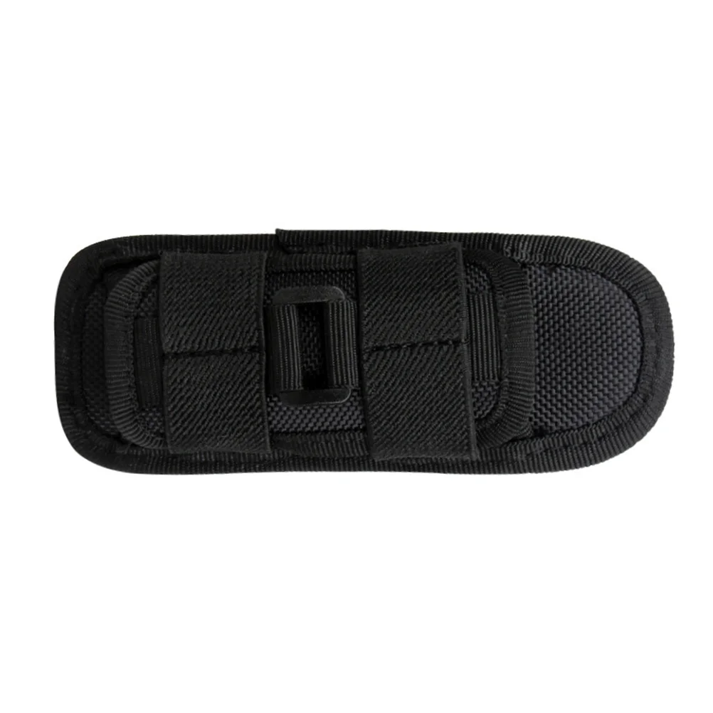 

Outdoor Flashlight Pouch Nylon Protective Case Rotatable 360 Degree Clip Torch Holder Durable Waist Bag