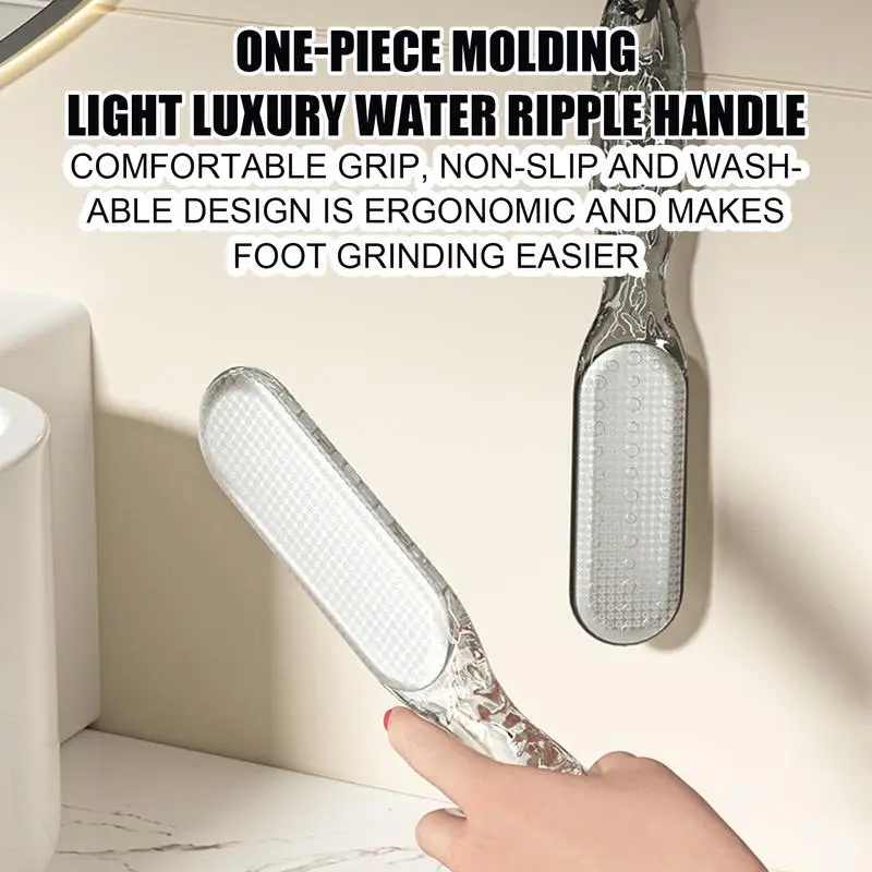 Foot Scrubber 2-in-1 Foot Scraper & Callus Remover Multi-Purpose Pedicure Tools Foot Scrubber For Dead Skin Reduces Calluses