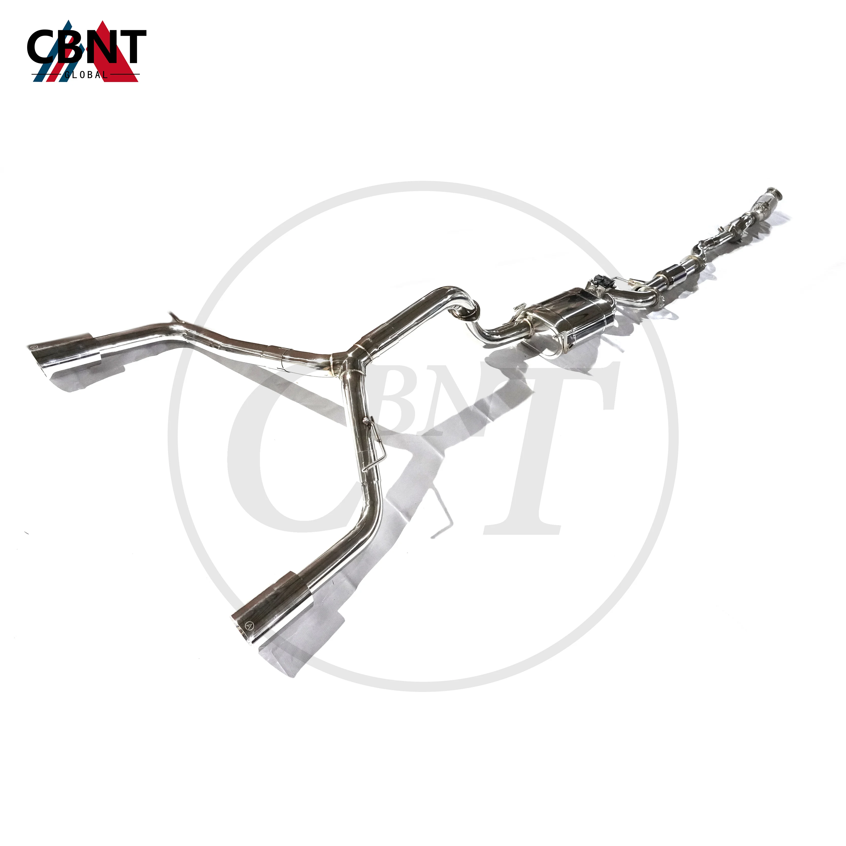 CBNT for TANK 300 Exhaust-headers Downpipe & Valved Catback Pipe SS304 Performance Exhaust-pipe System with Valve Muffler