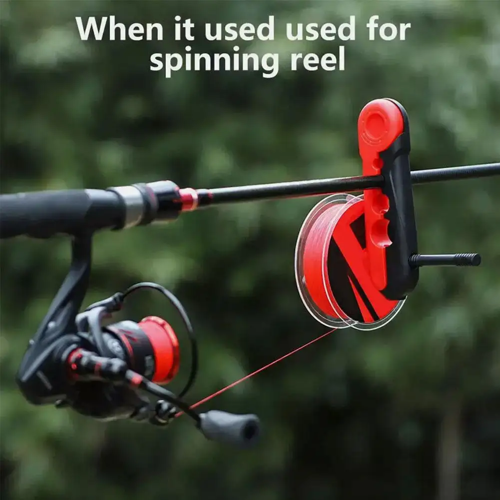 Tragbarer Angelschnurwickler für Spinn- und Baitcasting-Rollen – Spooler-Maschine für Karpfenangeln