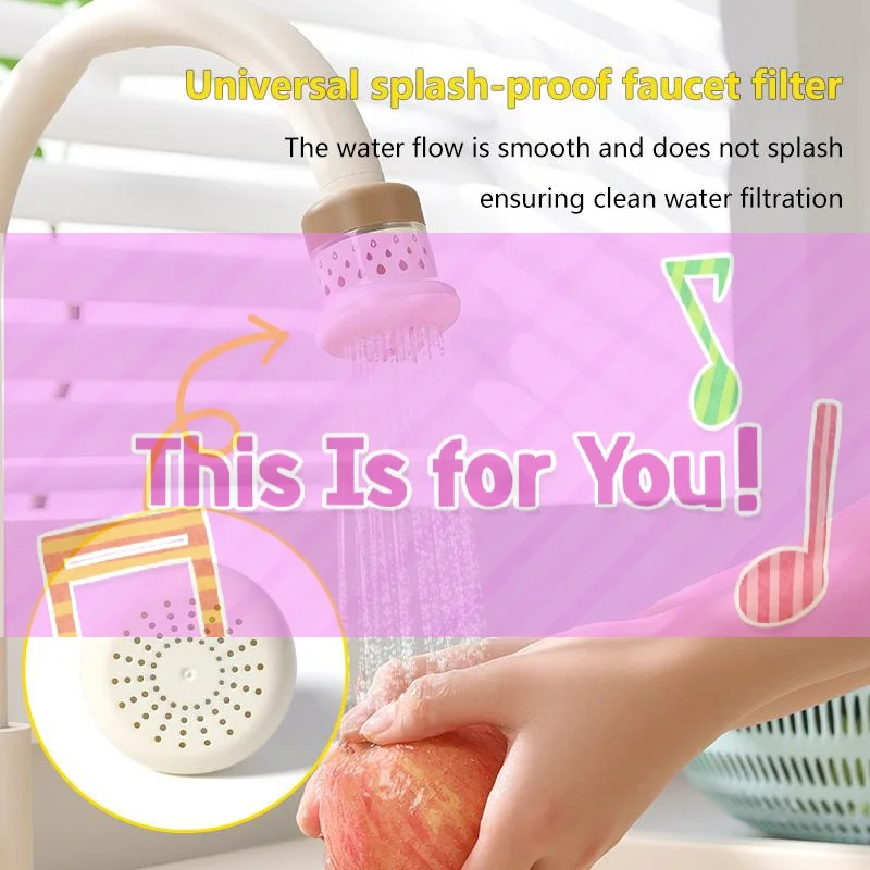 

【HMA】Faucet Filter, Kitchen Tap Water Detachable And Washable Faucet Extension Filter, Shower Head Water Saver