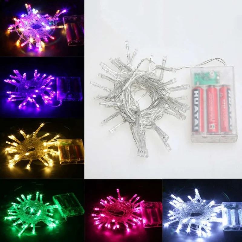 

Светодиодные гирлянды на батарейках (10/20/40/80/160 LED) для Рождества, вечеринок, свадеб, декораций, праздничные мигающие гирлянды-феи
