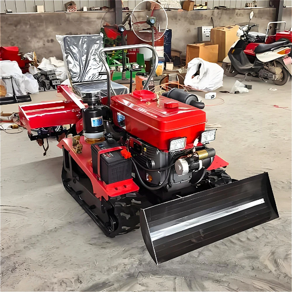 Chinese Agricultural 25-50 Horsepower Small Rotary Tillers and Mini Tractors Are Hot-selling and Available for Immediate Sale.