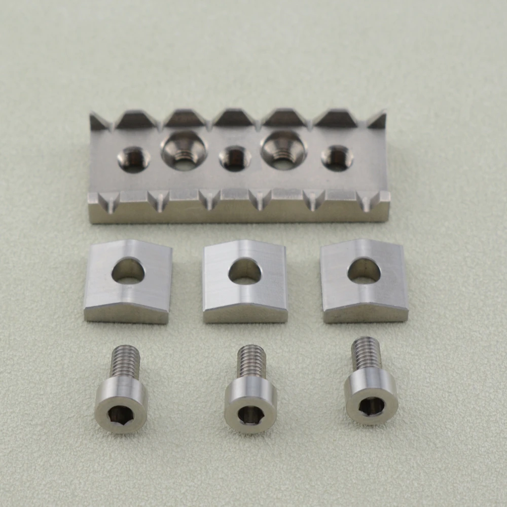 Titanium Alloy Electric Guitar Tremolo System Bridge Locking Nut String Lock 42MM/43MM - JP(Origin)