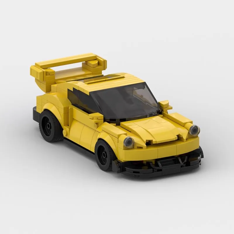 

New MOC RWB wide body low lying racing Speed Champion Racer Building Blocks Brick Creative Garage Toys for Boys Birthday Gifts