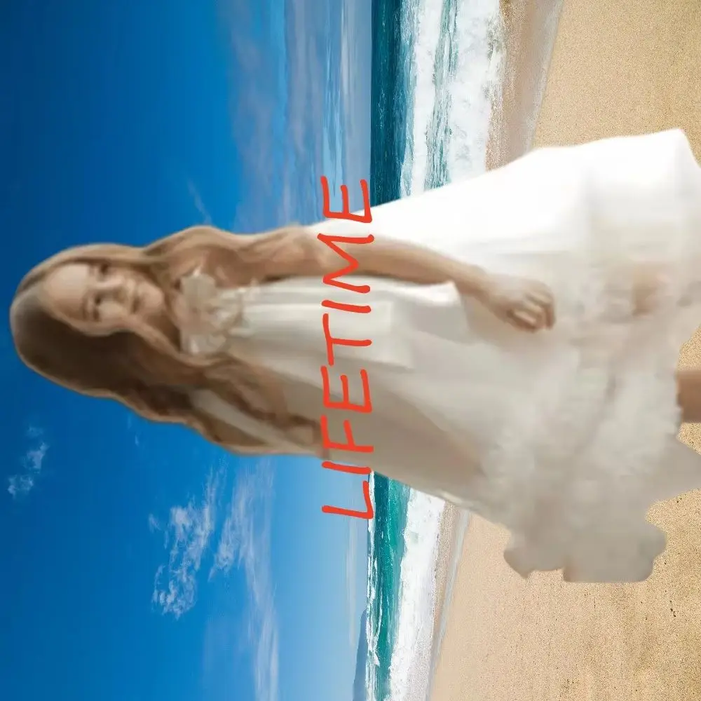 

Lovely Flower Girl Dress Wedding Cute Full Sleeve Bow Sash Satin Appliques Long Party Kids Birthday Gift First Communion Dress