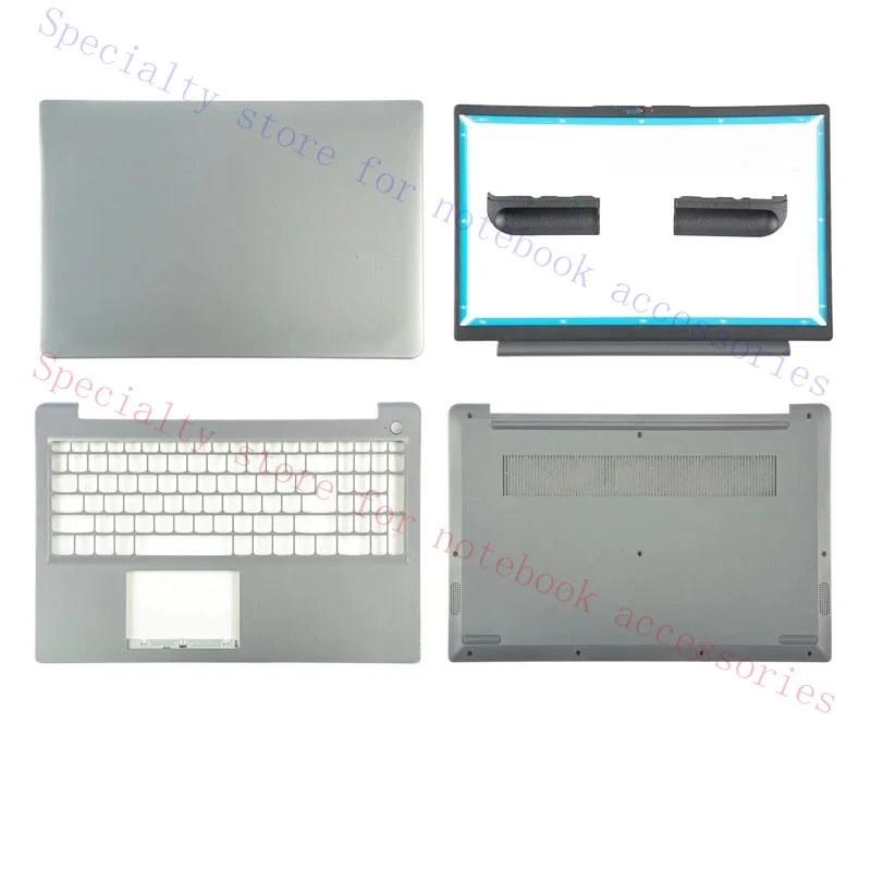 NEW For Ideapad 3-15ABA7 15IAU7 2022 LCD Back Cover Bezel Palmrest Bottom Case Laptop Housing Replace Gray