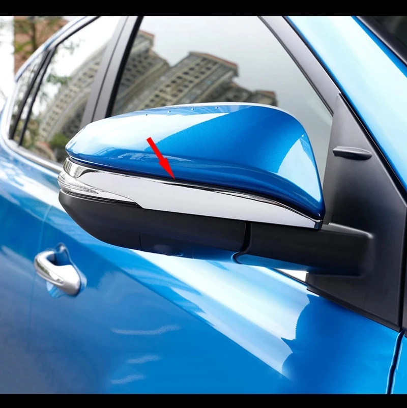 

Car Styling Accessories Side Door Rearview Turning Mirror Cover Frame For Toyota RAV4 2016 2017 2018 Decoration Cover Trim