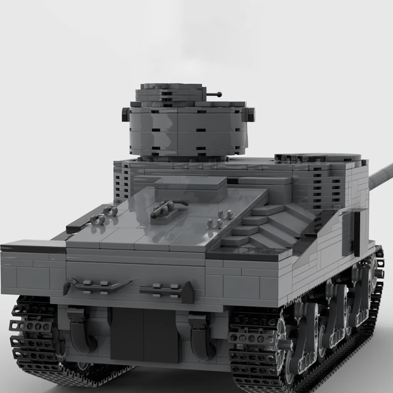 Seria Militarna KV-1 Rosyjski Ciężki Czołg MOC Klocki Konstrukcyjne Gąsienicowy Pojazd Pancerny Model Technologiczny Zestaw Klocków Zabawka dla Chłopca