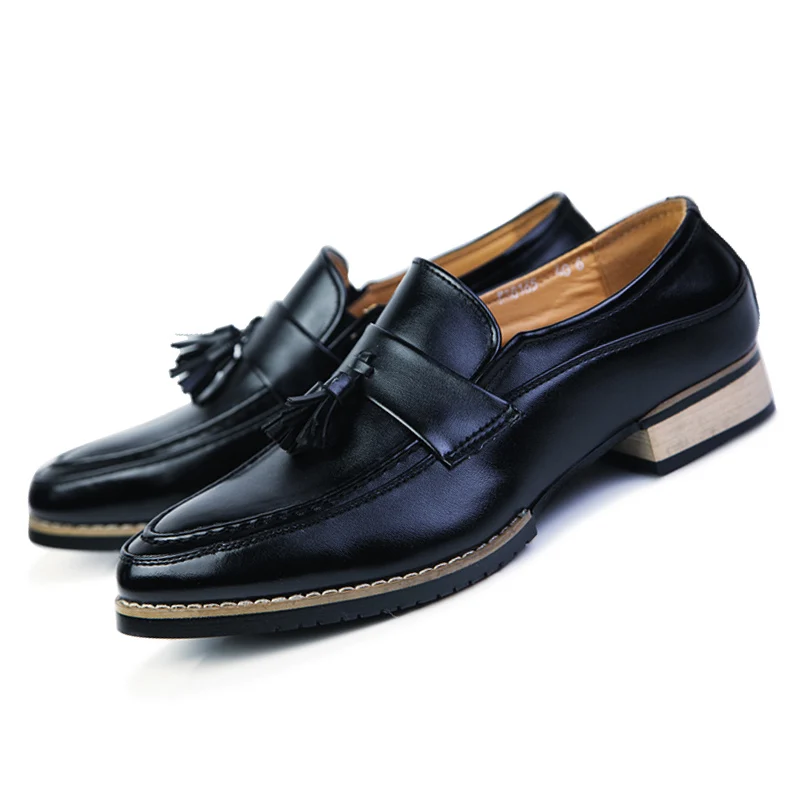 

Men's Dress Shoes Classic Casual Business Leather Shoes For Men Fashion Formal Office Wedding Leather Shoes Social Loafers Male