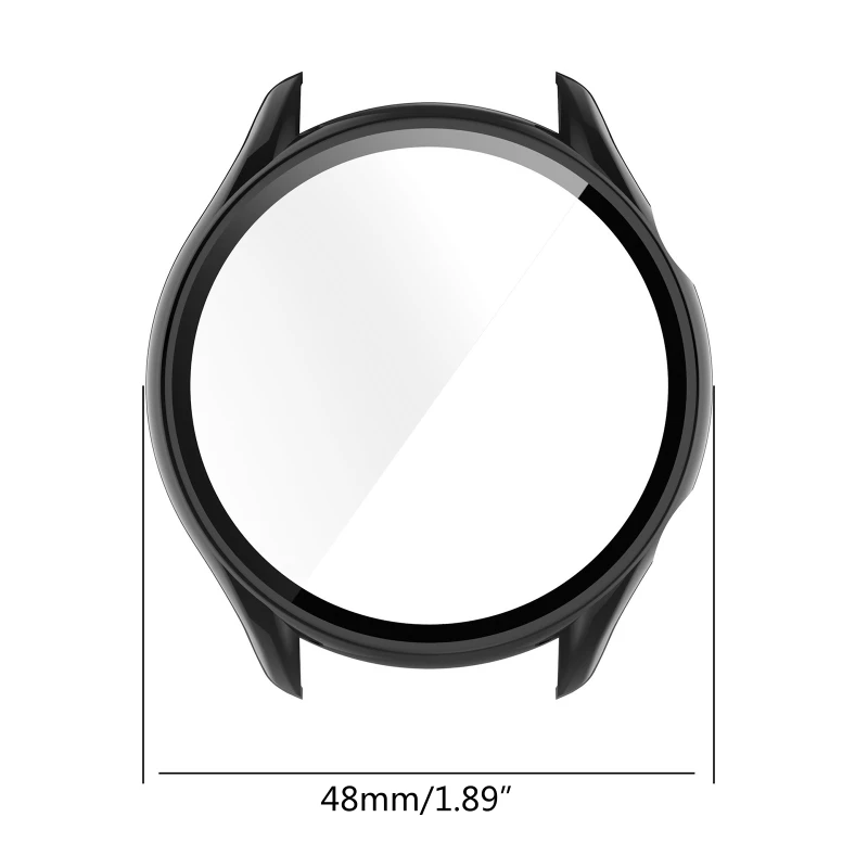 Tempered Glass One-piece for Shell Screen Protector for Case Watch Bumper Cover Protective Film for  GTR3/