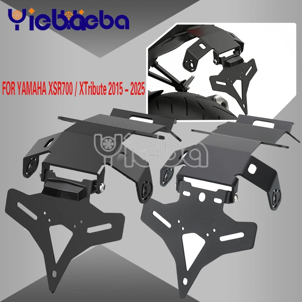 

2024 2025 Motor FOR YAMAHA XSR700 / XTribute XSR 700 2015 2016 2017 2018 2019 2020 2021 2022 2023 License Plate Bracket Holder
