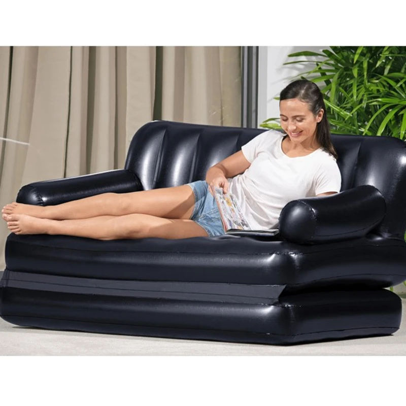 Trend ige multifunktion ale aufblasbare Bett couch faltbare Lounge Air Doppelbett Sofa für Erwachsene