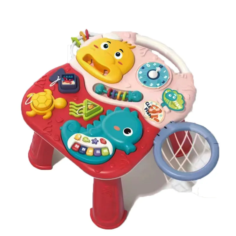 Baby Toys Activity Table Multi-Functional Musical Sound Maker Newborn Gift Sensory Toys Movement Developing Educational Learing