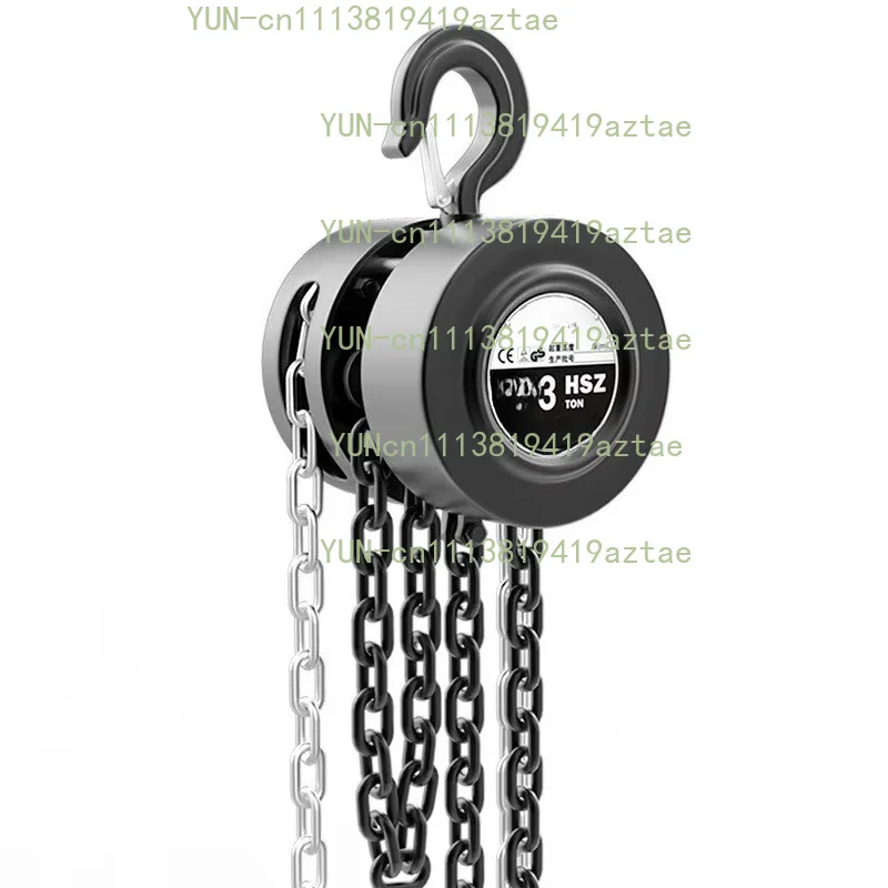 1‑3 Ton Heavy‑Duty Manual Chain Hoist 3M Lifting Hand Pull Tool For Construction Workshop Handling Work