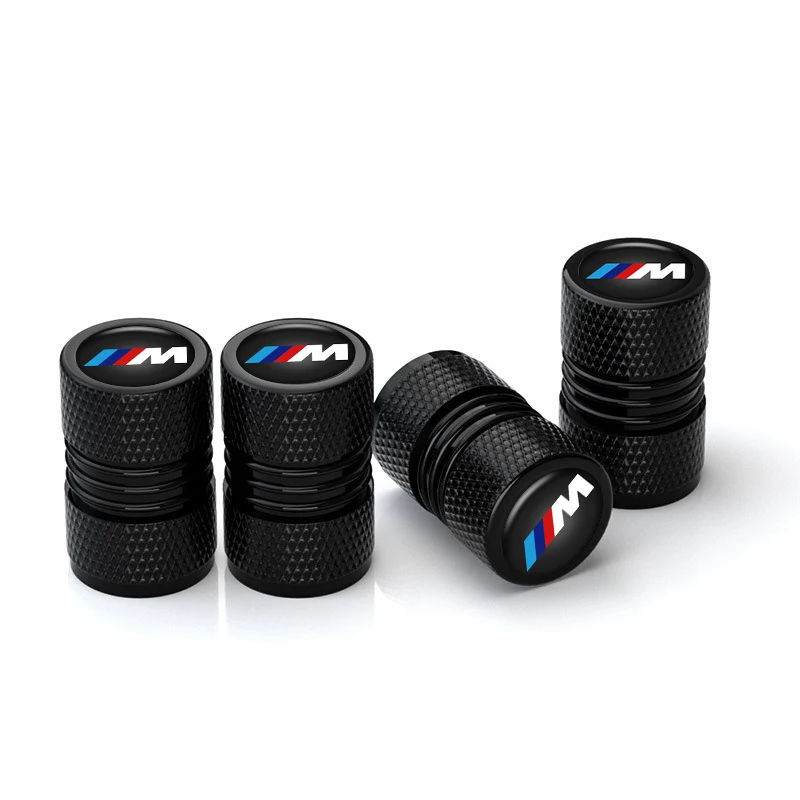 

For BMW M E46 E39 E70 F10 F20 F30 X5 X6 X1 M3 M5 M6 E71 F01 F02 F87 Accessories 4Pcs Car Wheel Tire Valve Caps Air Stem Covers