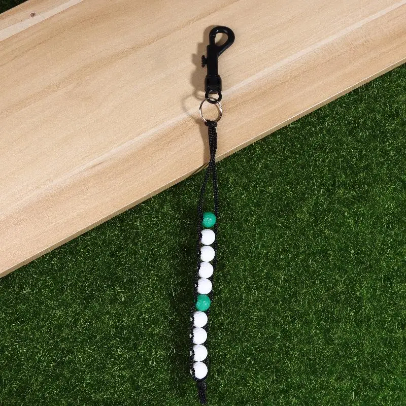 

New 5Pcs Golf Score Counter Golf Strokes Scoring Beads Plastic Golf Ball Beads Putt Counter Golf Training Accessories