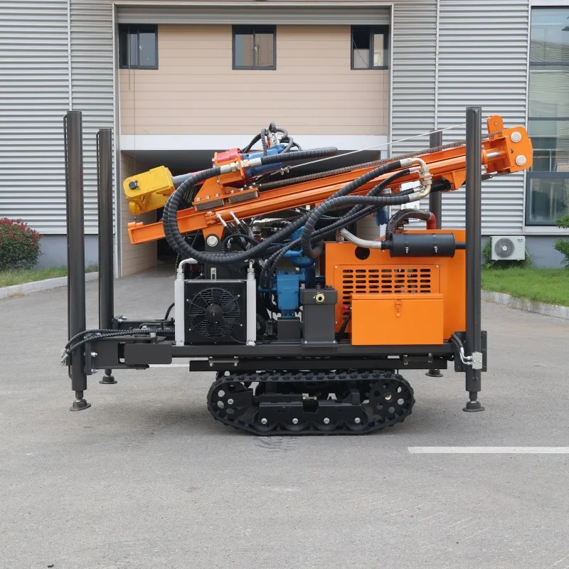 Customized Agile Crawler Rotary Machine 200M Hydraulic Terrain Precise Location Flexible Deep Water Well Drilling Rig