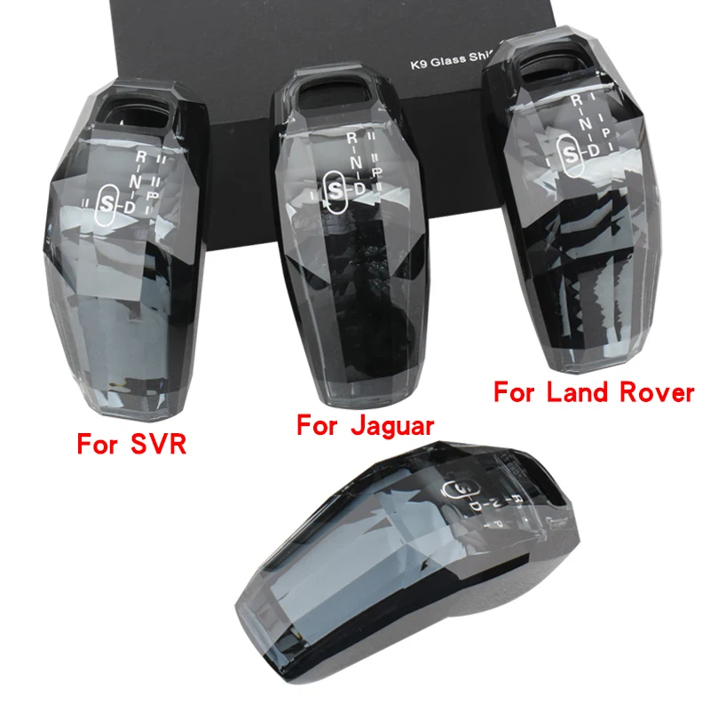 For Land Range Rover Discovery Sport Evoque For Jaguar XEL E-Pace Crystal Gearbox Handle Cover Gear shift knob Gear Head Cover