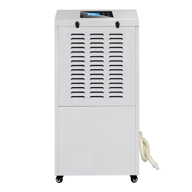 Deshumidificador comercial de 90L/D, 180 pintas, 220v, deshumidificación Industrial fuerte de alta eficiencia