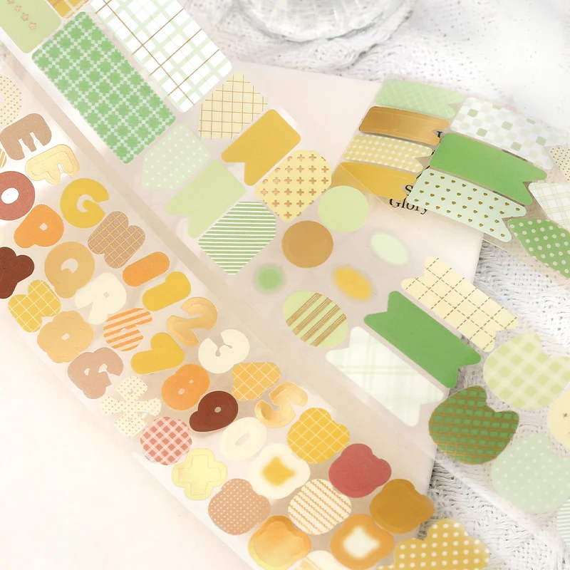 

40 мм * 300 см Kawaii Ins базовый геометрический узор высечки наклейки креативное украшение для справочника DIY дневник принадлежности для скрапбукинга