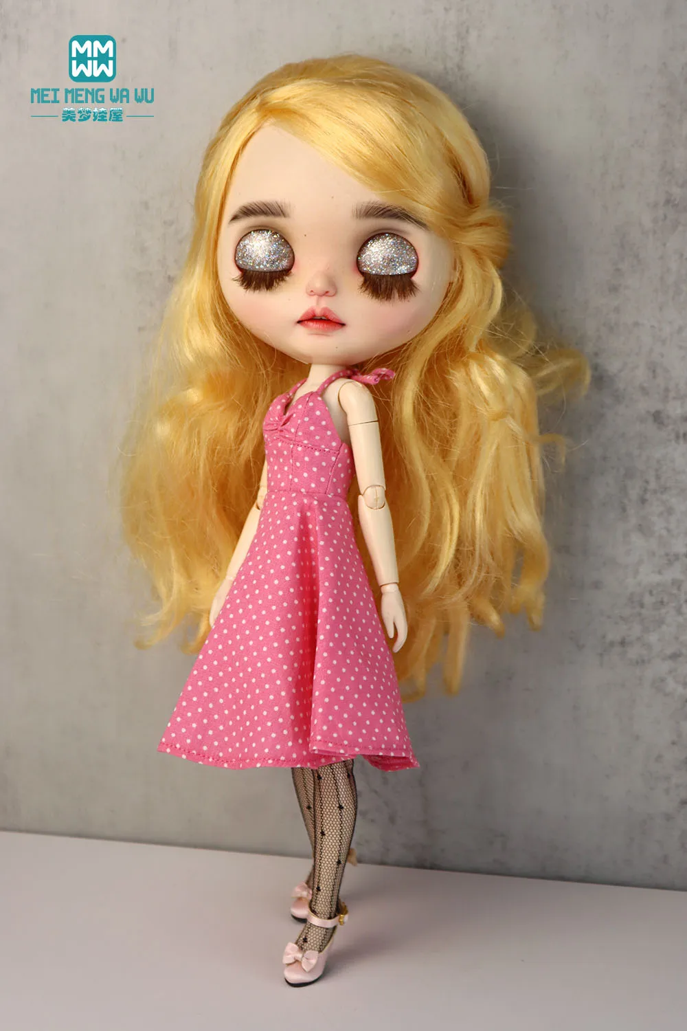 NEW 28-30cm Blyth Azone OB22 OB24 Doll Clothes Fashion Suspender Skirt Halter Dress