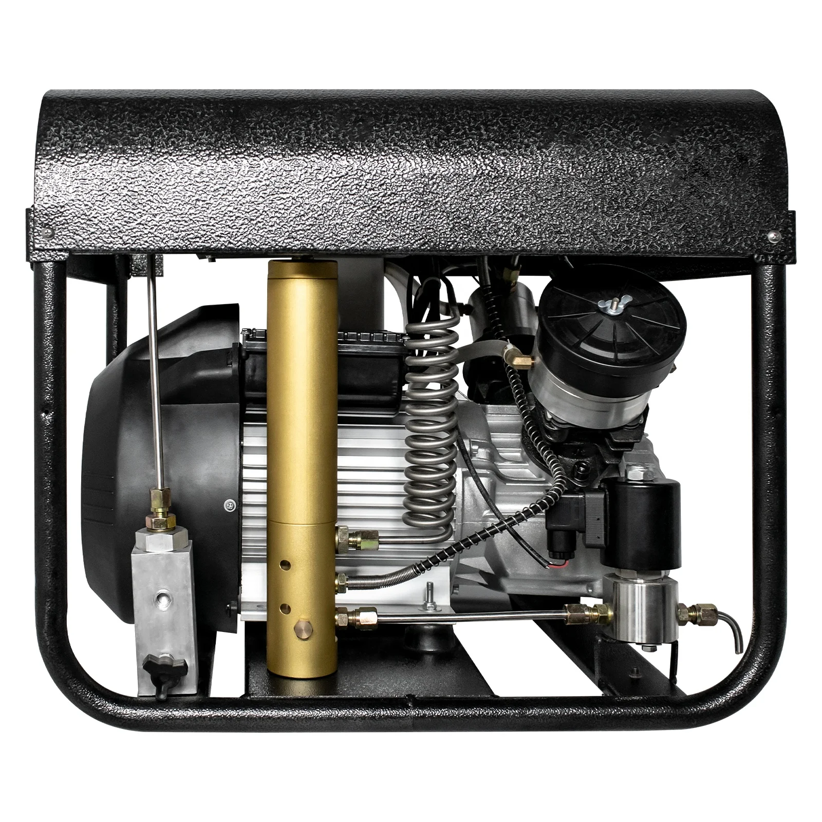 High Pressure 30mpa 300bar 4500psi Auto Purge Valve Built-in Filter Electric Portable Scuba Diving  Air Compressor