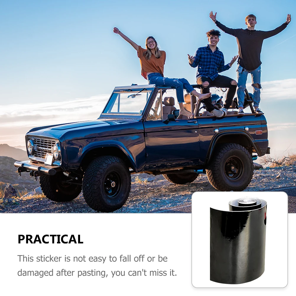 

PVC Car Windshield Sticker Black Banner Sun Visor Strip Glass Shade Long Lasting No Trace Personalized Decal Protect Car Special