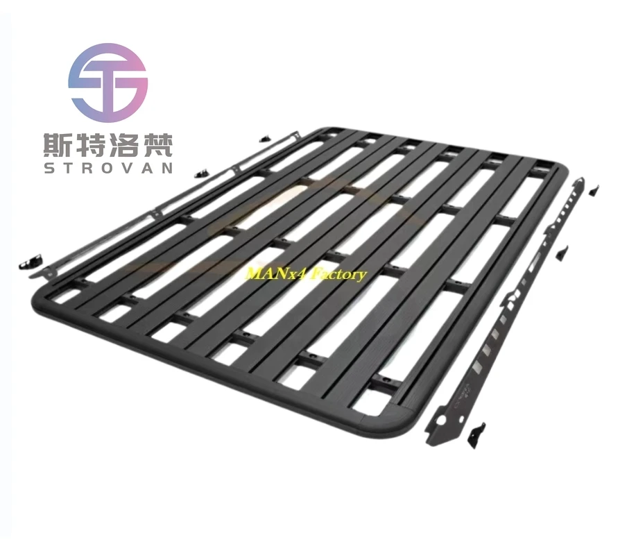 

STLF Y62 Aluminum Alloy Flat Roof Rack for Nissan Patrol Y62