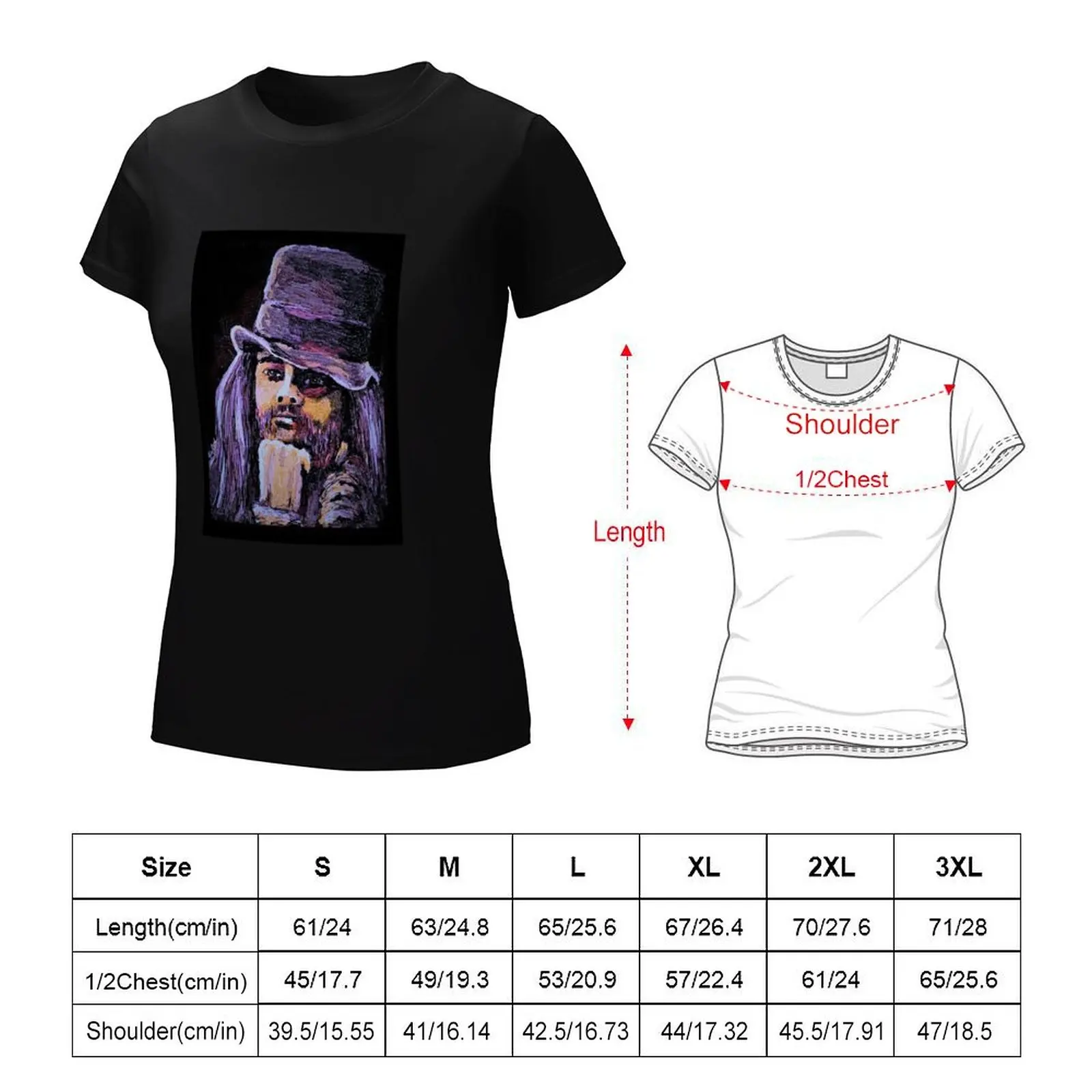 Master of Space and Time T-Shirt Short sleeve tee tops lady clothes cropped t shirts for Women
