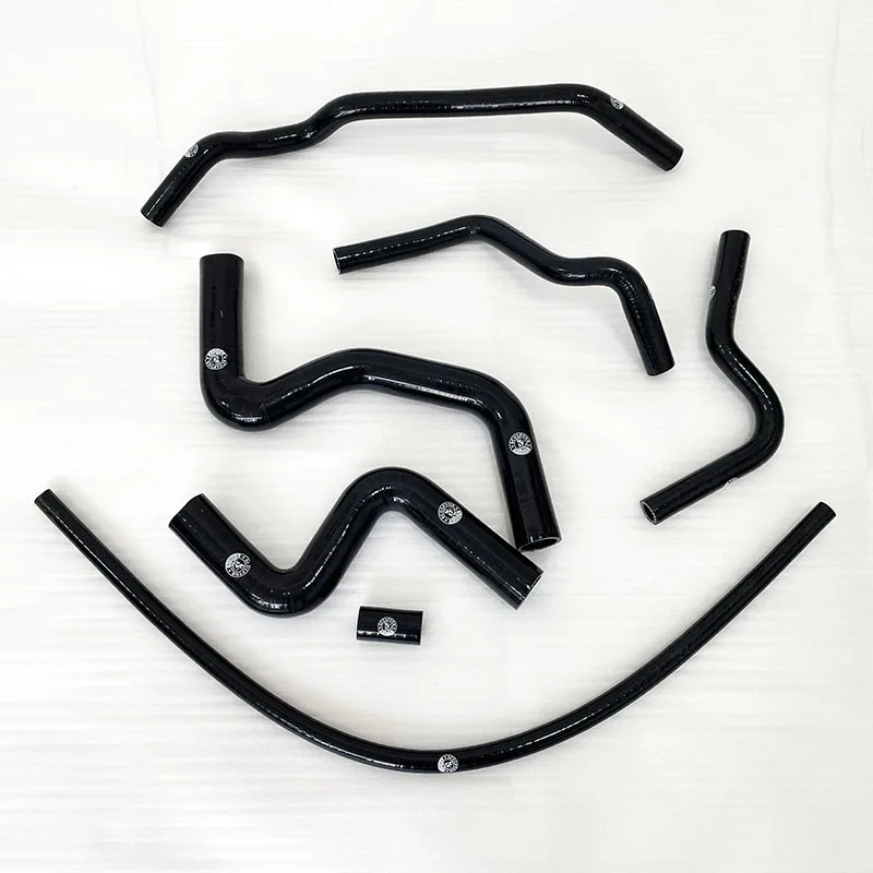 Silicone Radiator Coolant Heater Hose For Peugeot 206 1.6L 16V MT 1998-2007