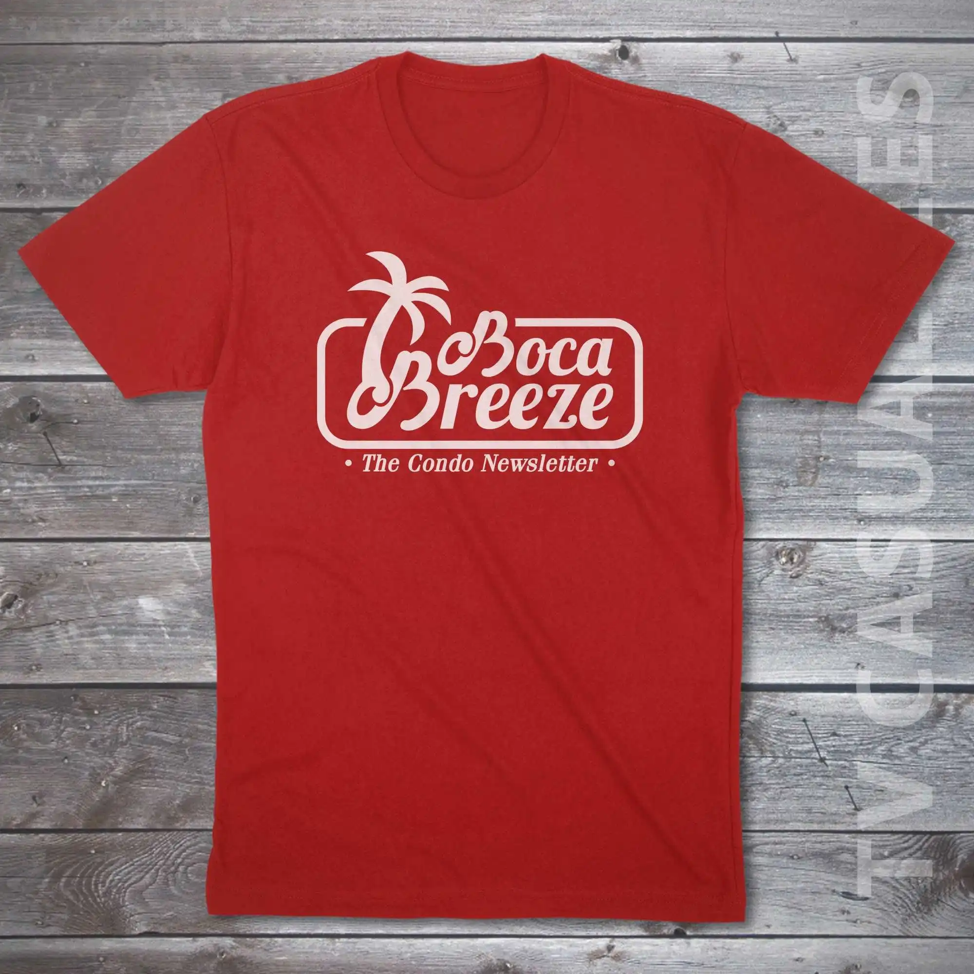 Boca Breeze The Condo Newsletter Mens T Shirt Or Funny Pop Culture