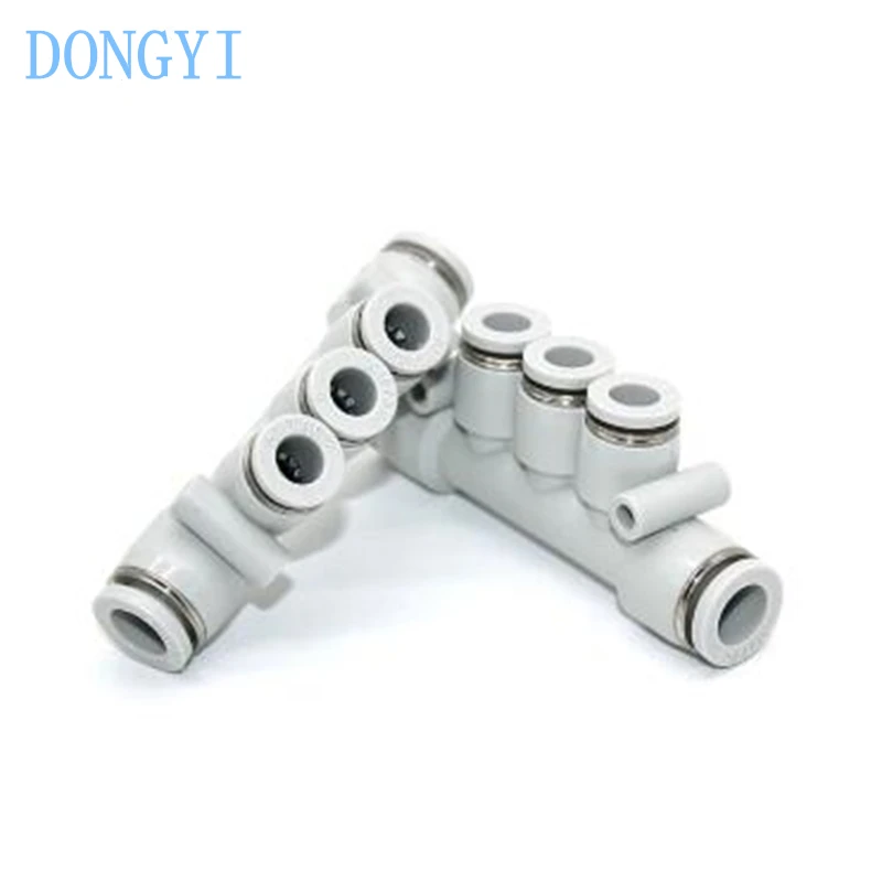 One Touch Fittings Reducer Triple Branch Union PKG PKG6-4 PKG8-6 PKG10-8 PKG6-4D PKG8-6D PKG10-8D