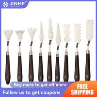 Scraper Knife Texture Painter Palette Oil Mix Scrape Artist Art Draw Spatula Drawer Watercolor Student Pigment Paint Tool