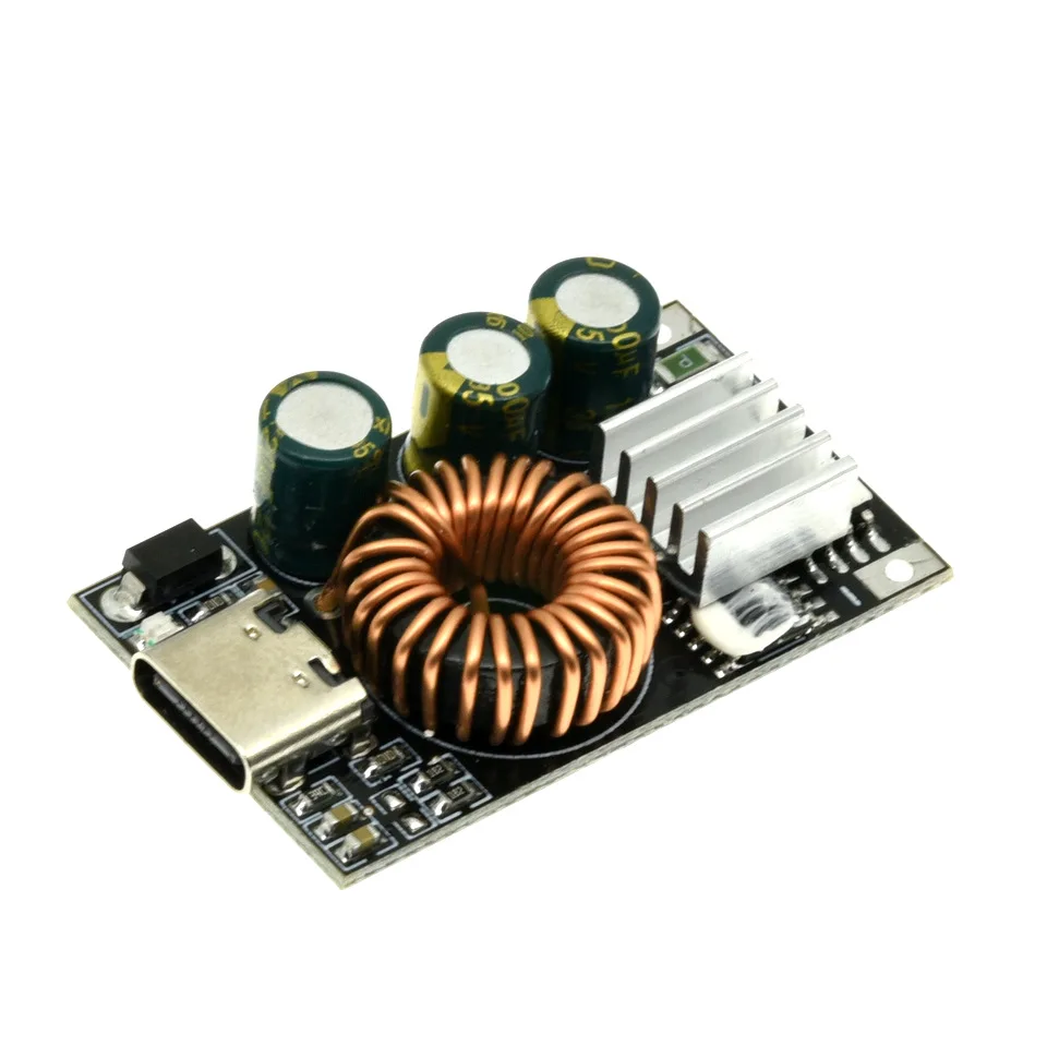 QC3.0 PD Schnelllade-Abwärtswandlermodul DC 5-32V auf 3-12V 24W Buck-Konverterplatine für Telefon – Detail 4