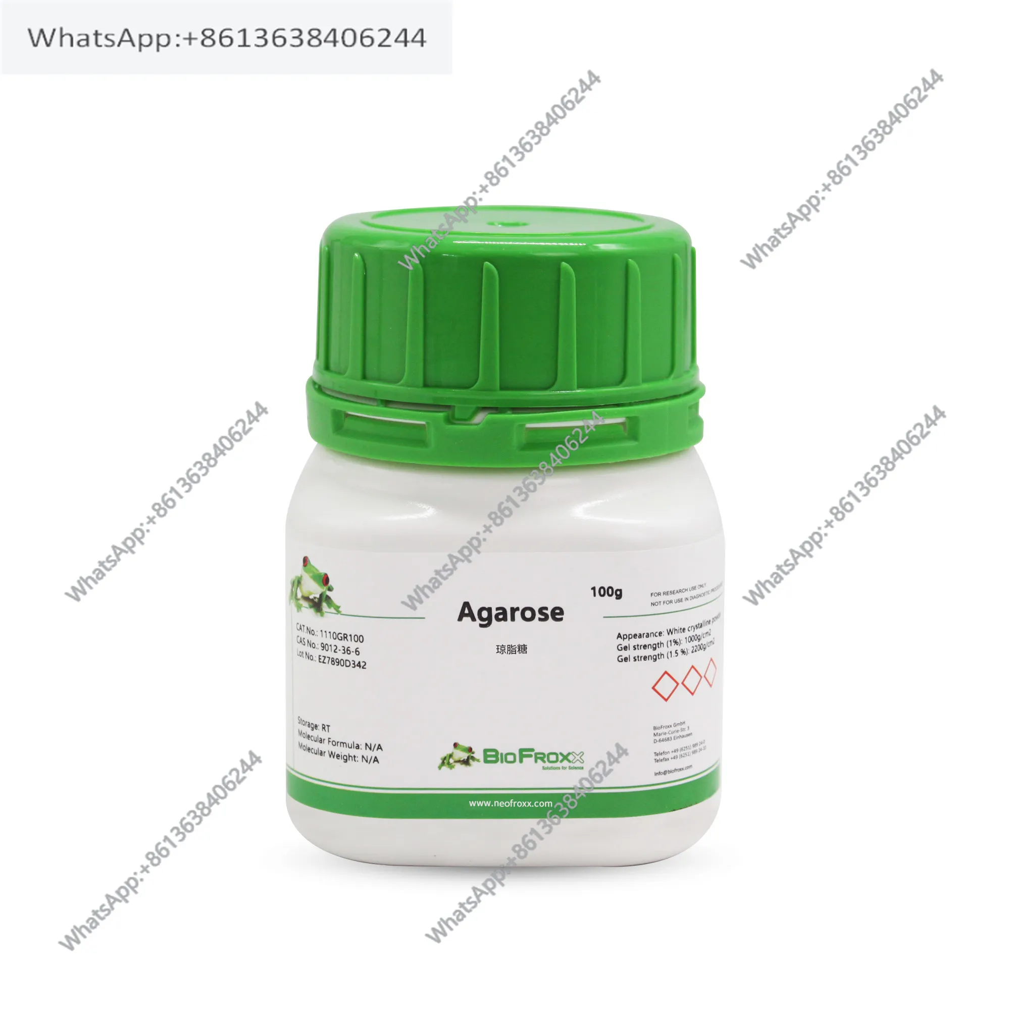 

Biofroxx 1110GR100 Агароза 100г/флакон Новинка в наличии