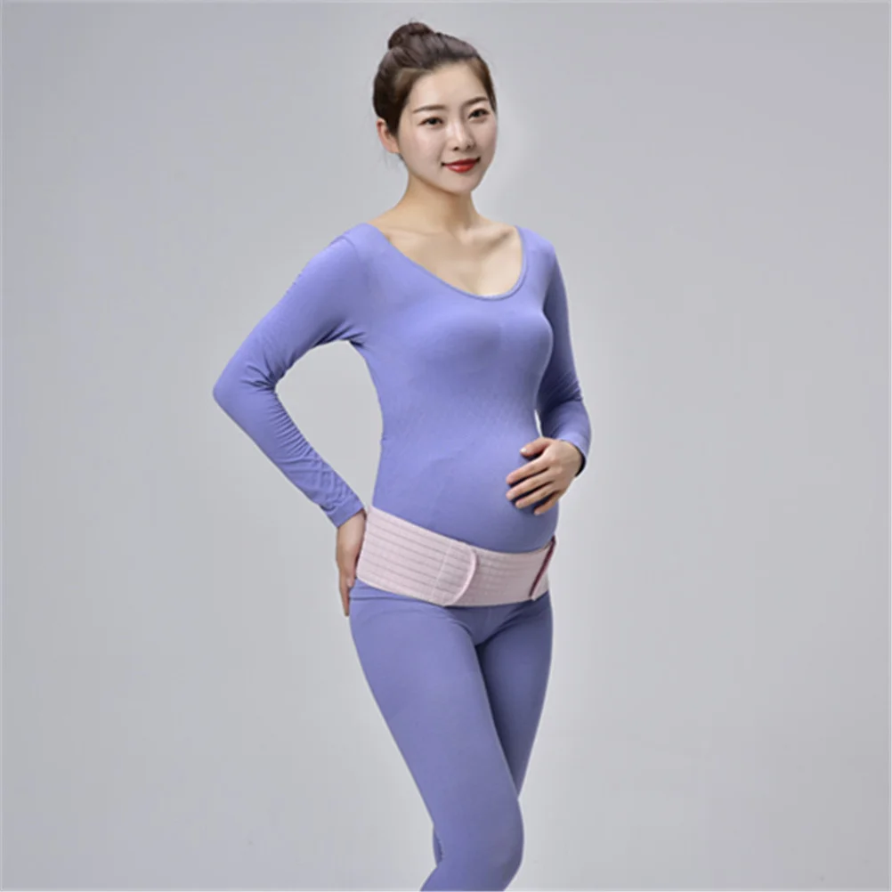 المرأة الحامل ثنائي الغرض الوردي حجم الحرة تنفس حزام البطن الحوض دعم الفرقة البطن الفرقة الظهر هدفين