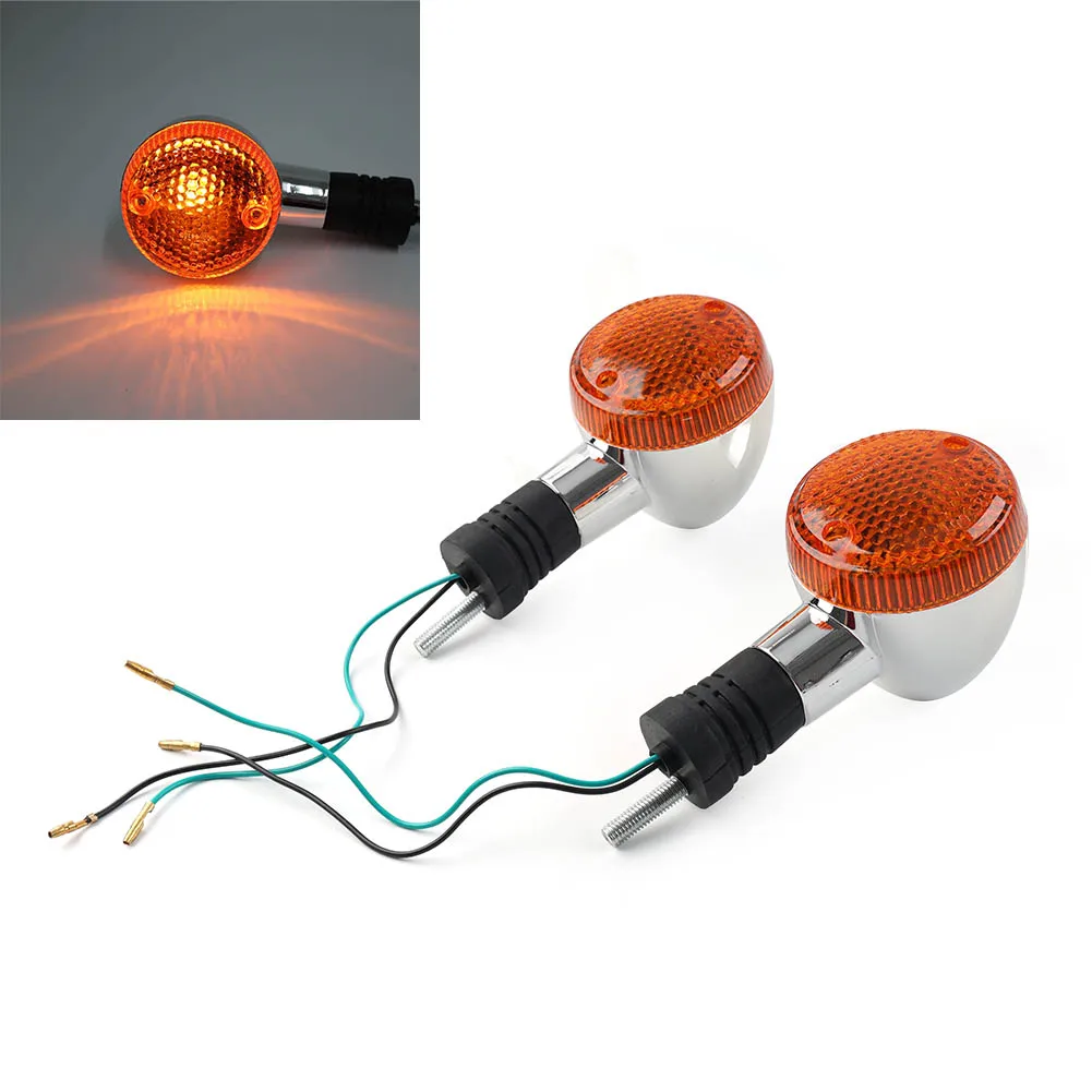 2pcs Rear Turn Signal Indicator Blinker Light For Honda Magna STEED 400 600 VTX 1800