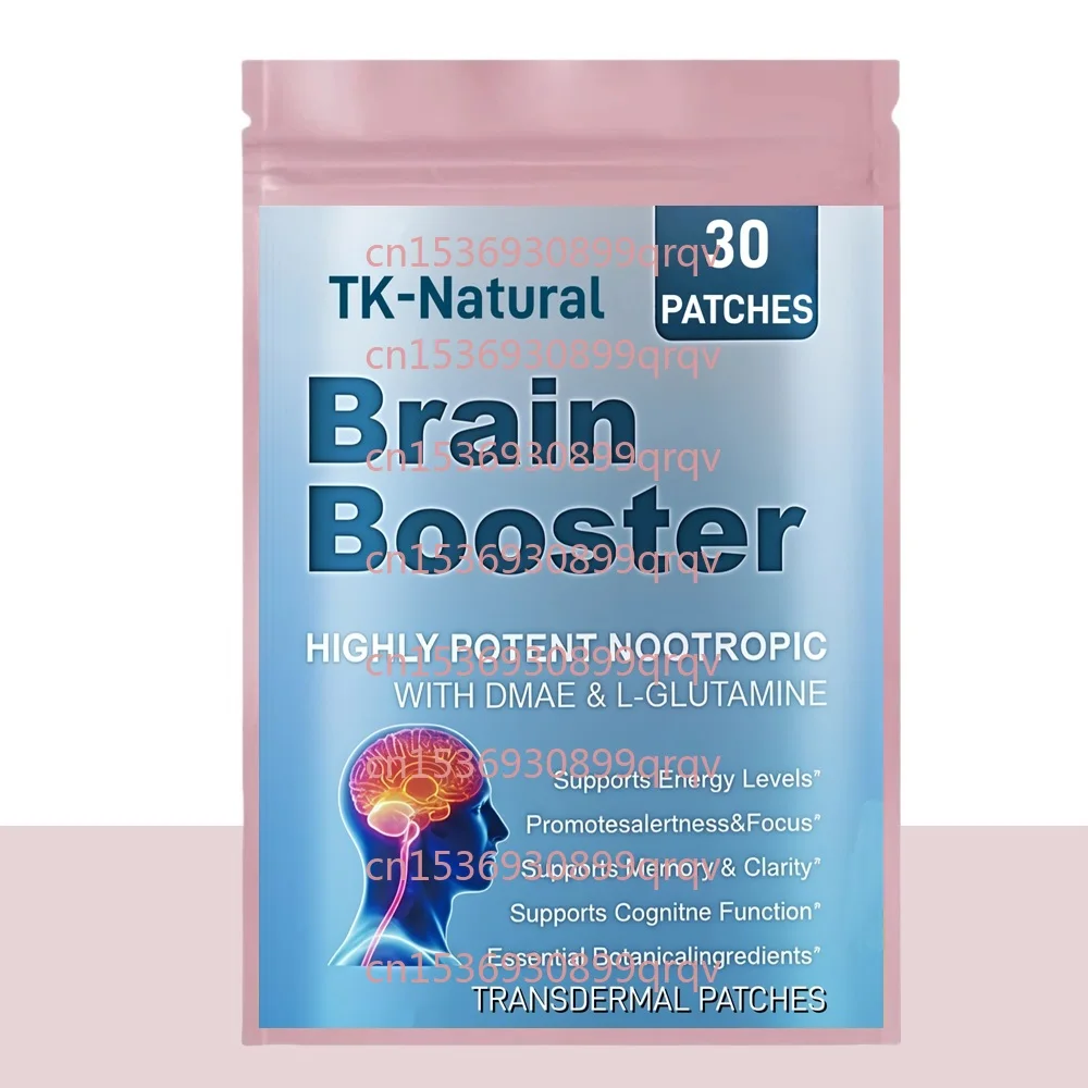 

30 Patches Brain Health & Memory Booster Transdermal Patches for Focus Function, Clarity Nootropic
